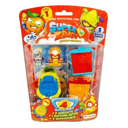 Super Zings seria 1 Rivals of Kaboom 4 figurki